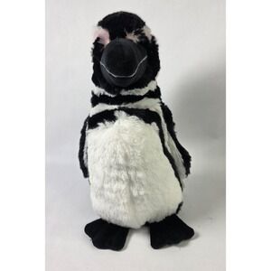 Fahlo Penguin 11" Bird Wildlife Stuffed Animal Plush Black White